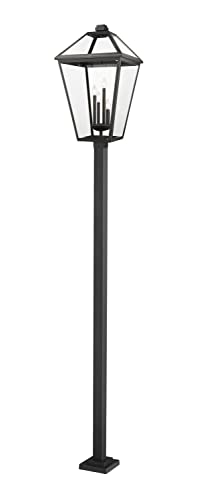 Z-Lite Talbot Outdoor Post 4-Light Black