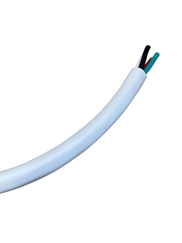 Amp Up Marine 125/250 Volt 50 Amp 75' Shore Power Cable White