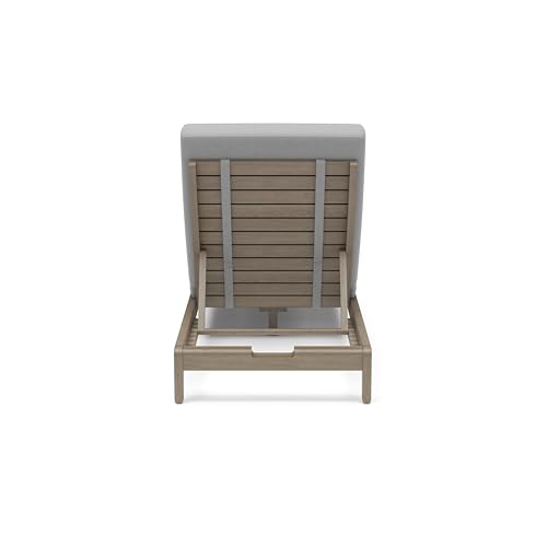 Homestyles Sustain Outdoor Chaise Lounge Gray