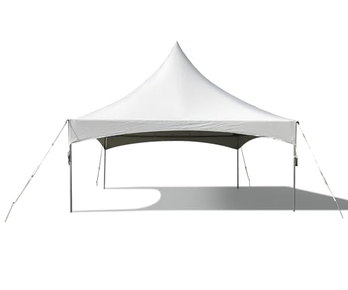 Party Tents Direct 20' x 20' High Peak Frame Canopy Tent White