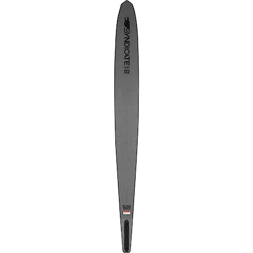 HO Syndicate Works 02 Slalom Waterskis Silver/Black