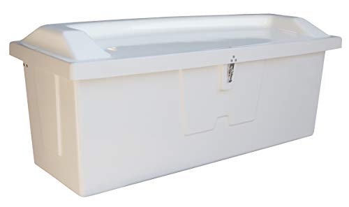 TaylorMade Stow 'N Go Fiberglass Dock Box Large White