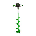 ION ICE FISHING Alpha 8-Inch Gen 3 40V Lithium-ion Electric Ice Auger Green/Black
