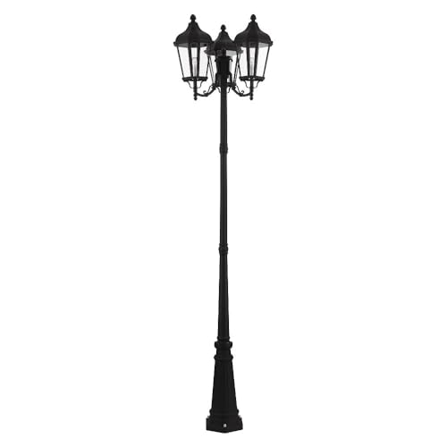 Livex 3 Light Outdoor Post Light Bronze