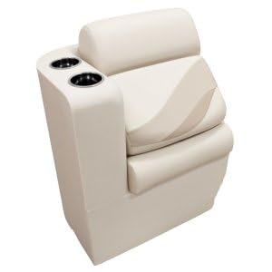 RestorePontoon Pontoon Boat Seats 69" Platinum/Cobalt/Navy Blue-986