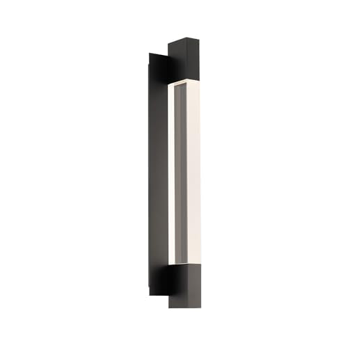 Modern Forms Heliograph 24in LED Outdoor Wall Light 3000K Black