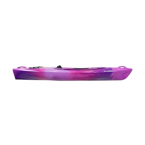 Perception Kayaks Joyride 10 Sit Inside Kayak for Adults and Kids Recreational and Multi-Water Selfie Slot - Mystic