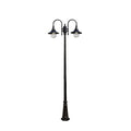 PAOOPA Garden Lamp Post Light Outdoor Street Light Black 3.2m