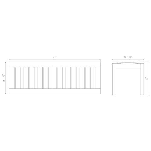 Cambridge Casual Caterina Teak Wood 6-Piece Outdoor Dining Set Natural Teak/Navy Cushion