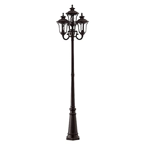 Livex Oxford 4 Light Outdoor Post Imperial Bronze