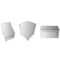 Afuera Living Contemporary 7 Piece All Weather Cover Set Beige