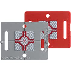 Survey Pro Retro Reflective Survey Target with Target Reflector 30mm x 30mm 100pcs