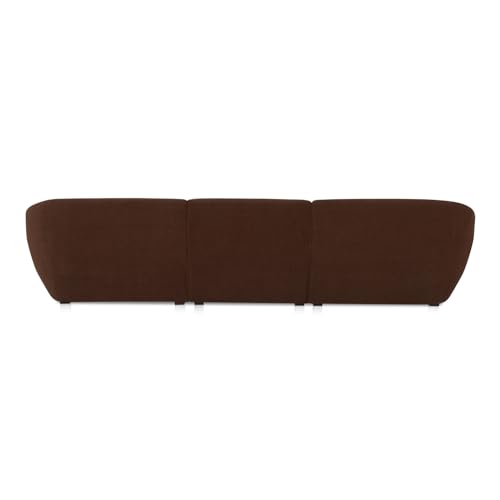 Moe's Home Collection Amelia Lounge Modular Right Sectional Chestnut