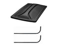 3G Universal 80" Black Extended Roof Kit for EZGO TXT Golf Carts 1994+