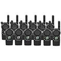 Motorola 12 Pack CLS1410 Two Way Radio Walkie Talkies Black