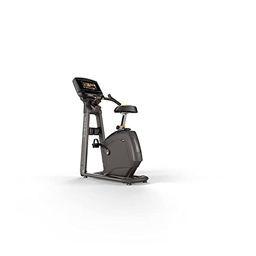 Matrix Fitness U30 Upright Bike with XER Console Black/Yellow