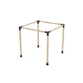 TOJAGRID Pergola Kit for 4x4 Wood Posts Black