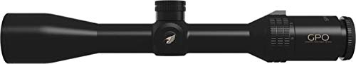 GPO German Precision Optics Spectra 6X Riflescope 1.5-9x44i 30mm Tube G4i Drop Reticle Black