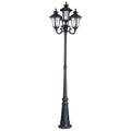 Livex 7869-14 Oxford 4 Light Outdoor Post Black