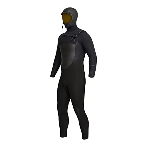 XCEL Mens Drylock Hooded 5/4mm Fullsuit Black '21