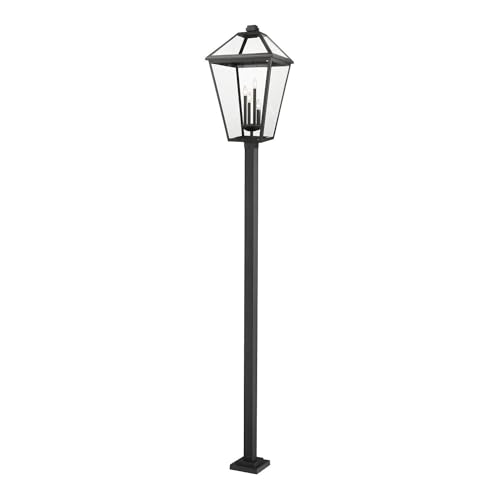 Z-Lite Talbot Outdoor Post 4-Light Black