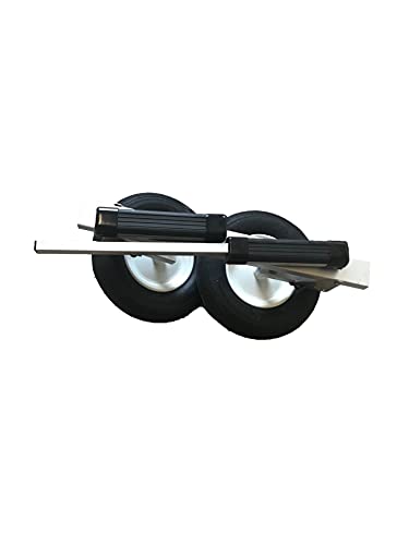 Spring Creek Manufacturing Canoe/Kayak Portage Cart (16 inch Wheels) Silver/Black