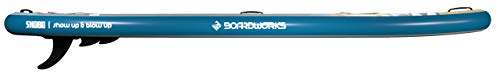 Boardworks Kraken All-Water Inflatable Stand-Up Paddleboard SUP Complete Kit 11' White/Blue/Orange