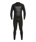 Quiksilver Mens 3/2 M-Sessions Back Zip Wetsuit Black