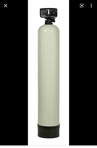 Generic Whole House Fluoride Removal Water Filter 1.5 Cubic Ft Bone Char - 10"x54" Black Blue