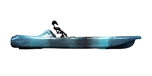 Perception Kayaks Hangtime 11 Recreational Kayak - Reclining Seat - Rear Lounge Seat - 11 ft - Dapper