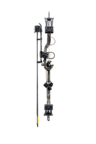 Bear Archery Species XT Ready to Hunt Compound Bow 70lb Draw Weight Right Hand True Timber Strata/Black