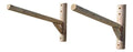 Log Kayak Rack 1-Place Wall Kayak/Canoe Rack Canyon Brown