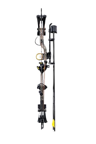 Bear Archery Species XT Ready to Hunt Compound Bow 70lb Draw Weight Right Hand True Timber Strata/Black