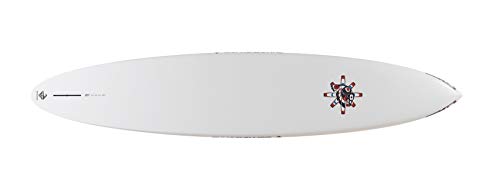 Boardworks Raven Touring All Water Stand Up Paddleboard EXP Veneer Epoxy Hardboard 12' 6" Bamboo/Grey/Teal