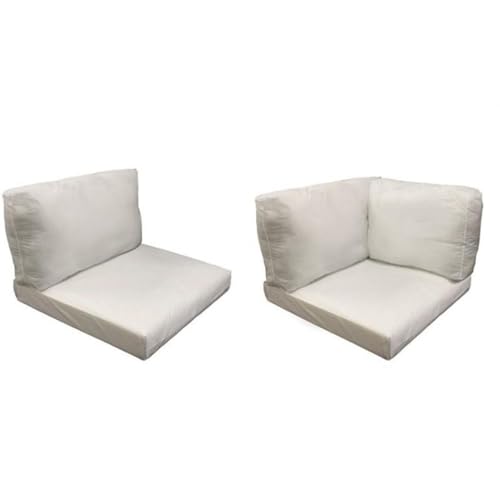 TK Classics High Back Cushion Set for Barbados-11A Wheat