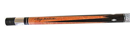 George Balabushka Billiard Pool Cue: Birdseye Maple Forearm, African Ebony Splice