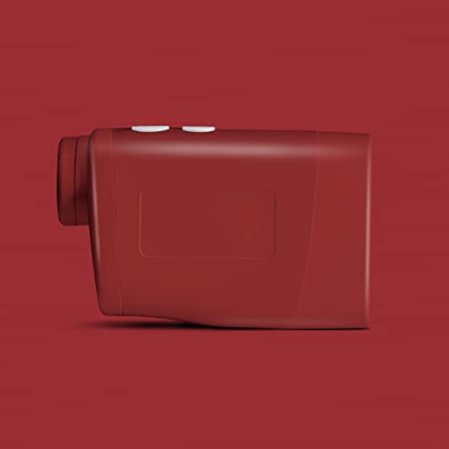Pinned Golf Prism Slope Rangefinder Red