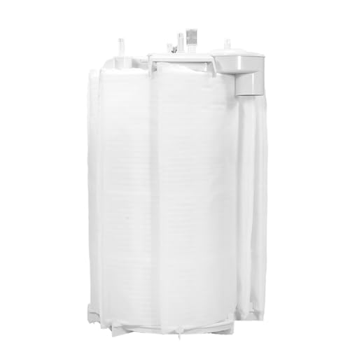 XtremepowerUS De Pool Filter In Ground Pool 120 GPM DE Filter Swimming Pool Filter 62 Sq Ft Gray