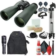 SWAROVSKI OPTIK 8x42 NL Pure Binoculars with Comfort Strap, Tripod, Backpack, Adapter, Flashlight & Cleaning Kit