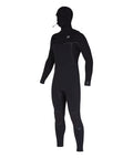 Billabong Mens 5/4mm Furnace Hooded Chest Zip Fullsuit Black 231 X-Large