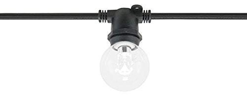 American Lighting Commercial Grade Light String 330-Foot 264-Intermediate Base Sockets Black