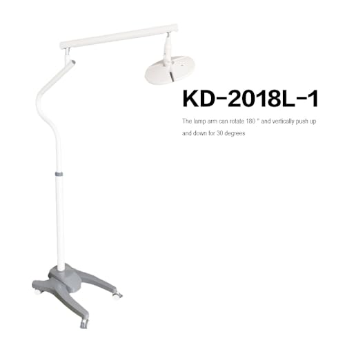 Tankredrug 36W Floor Standing LED Vertical Shadowless Operating Lamp 50000 Lux White