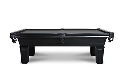Empire USA Corona Slate Pool Table Matt Black