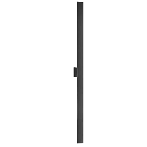 Kuzco Vesta 92W LED Wall Mount Light Black 72 Inches Tall