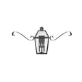Bailey Street Home 3 Light Outdoor Wall Lantern Traditional Style Brass 49.5" Wide x 27" High