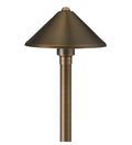 VOLT 15-Pack 12V Brass Conehead Path Lights Bronze