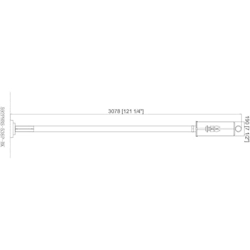 Z-Lite 592PHBS-536P-BK Sana Outdoor Post Light, 3-Light, 180 Total Watts Black