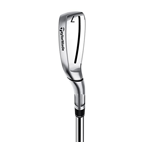 TaylorMade Golf Stealth High Draw Irons Set 5-P/Right Hand Graphite Senior Black