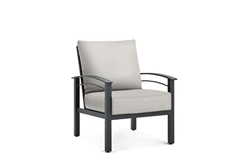 Winston Stanford Cushion Lounge Chair Weathered Teak