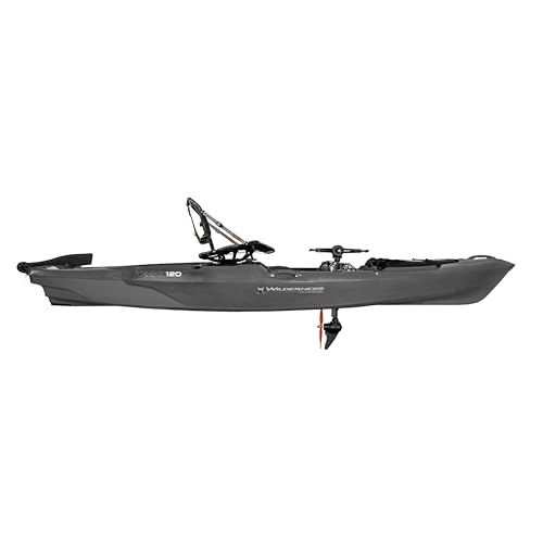 Wilderness Systems Recon 120 HD Sit-on-Top Fishing Kayak 12ft Steel Grey